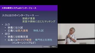 2018年度 京都大学新任教員教育セミナー　オープニングレクチャー：「現在の大学教育の動向と京都大学の教育改革」北野 正雄　理事・副学長（教育・情報・評価担当）2018年9月19日