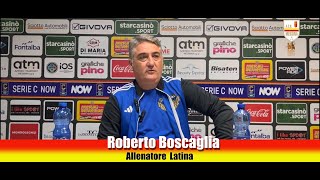 Post gara Messina Vs Latina: Mister Boscaglia ( Latina)