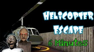Granny ki Helicopter Churali ll Helicopter Escape ll Granny Chapter 2 (easy escape)