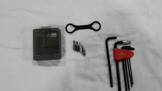 My 1st Torq tool the Topeak Nano Torqbox X for my Bicycle Touring Trips