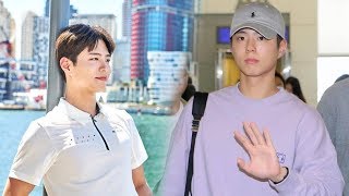 190405 Park Bo Gum  Aideo, 'Ice Polo T-shirt' release..