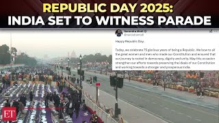 76th Republic Day: PM Modi extends greetings to nation; people reach Kartavya Path to watch Parade