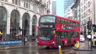 London Buses 2024-Monument, London Bridge, Tower Bridge \u0026 Dagenham New Road