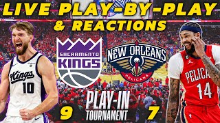 Sacramento Kings vs New Orleans Pelicans | Live Play-By-Play & Reactions