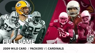 2009 NFC Wild Card: Packers vs. Cardinals | "Most Points Scored in Playoff History" | NFL Full Game