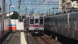 【下町をのんびりと走る】東武11658F普通浅草行き　牛田駅発車