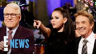 Selena Gomez Joins Steve Martin & Martin Short in SNL Surprise | E! News
