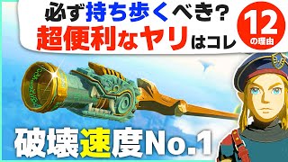 [ティアキン] なぜヤリが便利なのか？大砲ヤリがスゴイ理由１２ [ゼルダの伝説 ティアーズ オブ ザ キングダム]