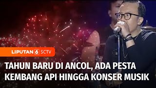 Meriah! Pesta Kembang Api hingga Konser Musik Warnai Tahun Baru di Ancol | Liputan 6