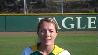 Hannah Howell celebrates big day at the plate vs. Hope (4/5)