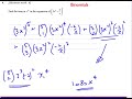 Binomial Expansion Worked Solutions for Additional Maths and IB Standard Level Maths
