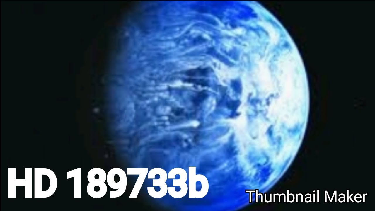 Planets Hd 189733b Youtube