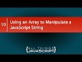 Using split to Manipulate a JavaScript String