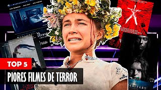 TOP 5: PIORES FILMES DE TERROR