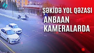 Sürücünün səhvi qəza ilə nəticələndi | Kanal S Xəbər