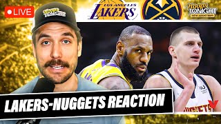 Lakers-Nuggets Reaction: LeBron James & LA fall to Jokic & Denver in Game 1 | Hoops Tonight