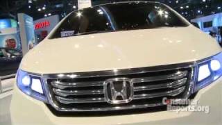 2011 Honda Odyssey - 2010 NY Auto Show | Consumer Reports