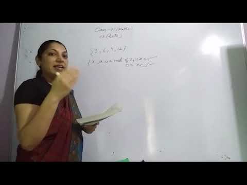 Class Xi Maths Chapter 1 Sets Part I Youtube