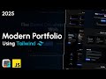 Create a Stunning Portfolio Using Tailwind in Just 2 Hours - No Talking