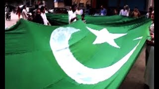 Biggest flag in Gujranwala