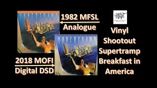 MFSL (1982 Analog) vs. MOFI (2018 Digital) vs. OG Vinyl Shootout: Supertramp \