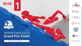 BLOK I - Finał Parapływackiego Grand Prix Polski Łódź 2024