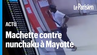 Mayotte : violente bagarre à la machette en plein centre commercial
