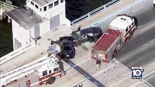 1 dead, 3 hurt in crash on 79th Street Causeway