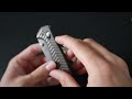 microtech standard issue msi ram lok manual folding knife review