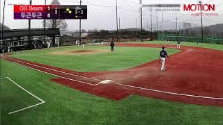 20190302 서서울리그 토요마이너B 6경기 OB Bears vs 두근두근