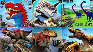 Dinosaur Games, Dino Hunt, Dinosaur Hunt (Tyrannosaurus Rex) All dinosaurs Android Gameplay