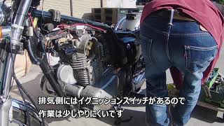 【モトブログ】エストレヤ　カムチェーン対策＆タペット調整