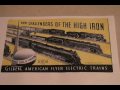 gilbert american flyer pre war o gauge train flys again 2009