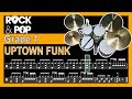 Uptown Funk - Grade 1 Drums (Trinity Rock & Pop) + Notation