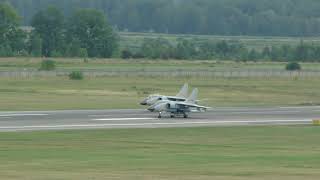 Pair Xian JH 7 China Air Force Takeoff RWY25 UNNT