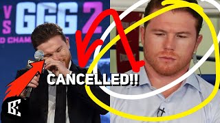 BREAKING!!!! CANELO ALVAREZ CANCELS CATCHWEIGHT SEPTEMBER FIGHT, OFF!! EGOSTRADAMUS PREDICTS RIGHT