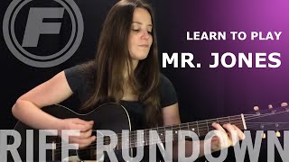 Learn to Play "Mr. Jones" by The Counting Crows