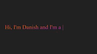 Text Typing Animation HTML CSS Javascript | Multiple Text Typing Animation CSS | Danish Coder