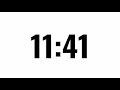 26 minute 45 seconds countdown timer عد تنازلي لمدة ٢٦ دقيقة و ٤٥ ثانية خلفية بيضاء