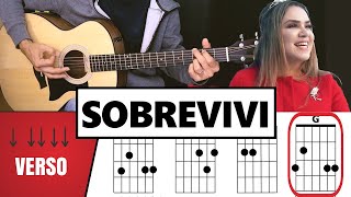 Como tocar SOBREVIVI - Sarah Farias - SEM PESTANA - Cifra Completa   - Sidimar Antunes🎸