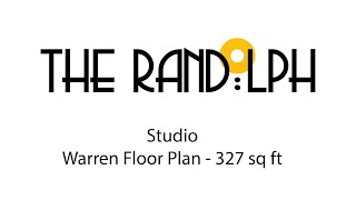 Studio - The Warren - 327 SF