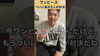 【ワンピース】ついにあの2人が対決