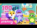 ¡Ayuda! Animales del Océano y Más | Canciones de Animales | Cinco Monitos | Pinkfong en español