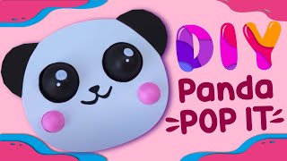 Panda POP IT - SUPER EASY FIDGET TOY IDEAS - DIY Stress Relief Toy Projects - Viral TikTok Fidget