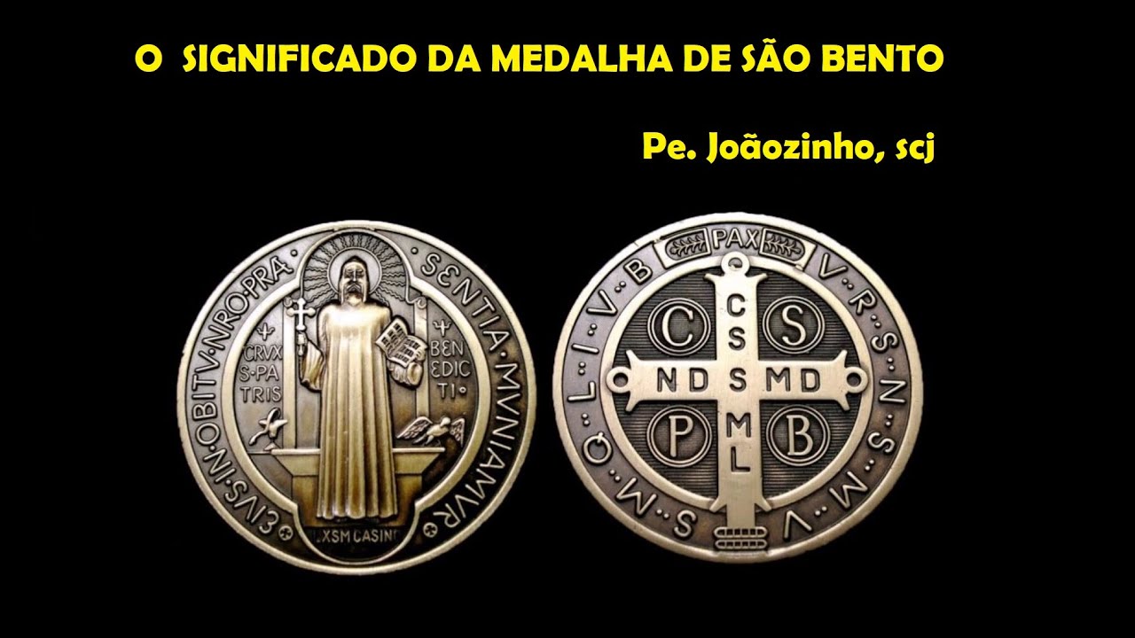 O Incrível Significado Da MEDALHA DE SÃO BENTO - YouTube