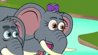 2 Episodes | Dimbo the Stubborn Baby Elephant | Bedtime Stories for Kids in English | Storytime