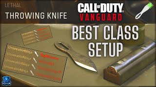 BEST THROWING KNIFE CLASS SETUP IN VANGUARD!