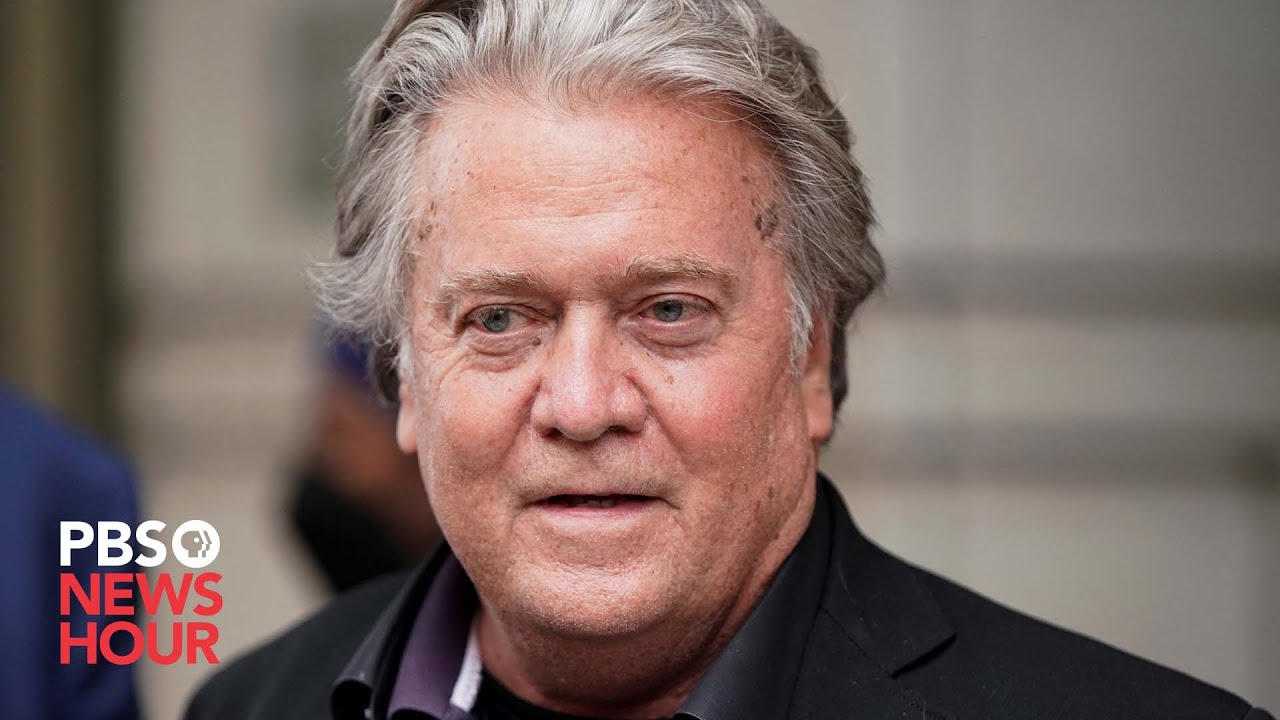 Former Trump Adviser Steve Bannon Faces Trial For Contempt Of Congress ...