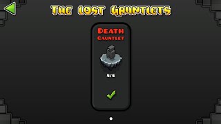 DEATH GAUNTLET (ALL CLEAR) | Geometry Dash 2.11 : The Lost Gauntlet Series #15 / ♬ Partition