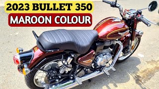 Lo Aagayi New Bullet 350 2023 Model Maroon Colour New Update Price All Model Price Detailed Review